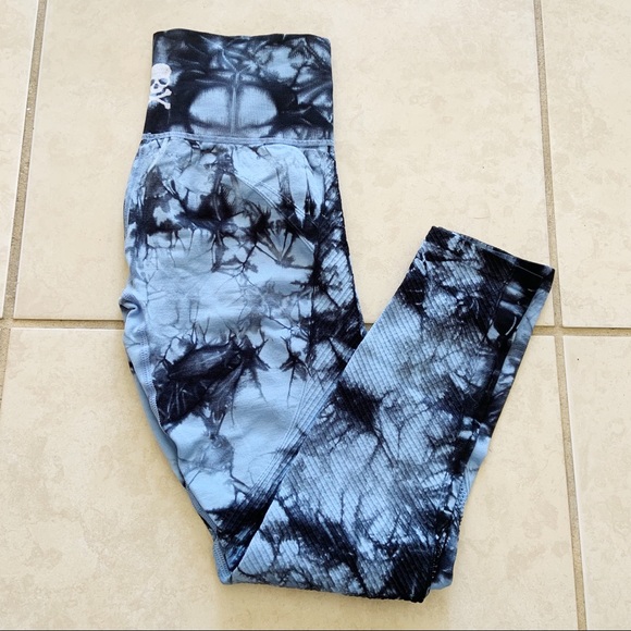 soulcycle Pants - NWOT soulcycle Downtown Tie Dye Seamless Legging